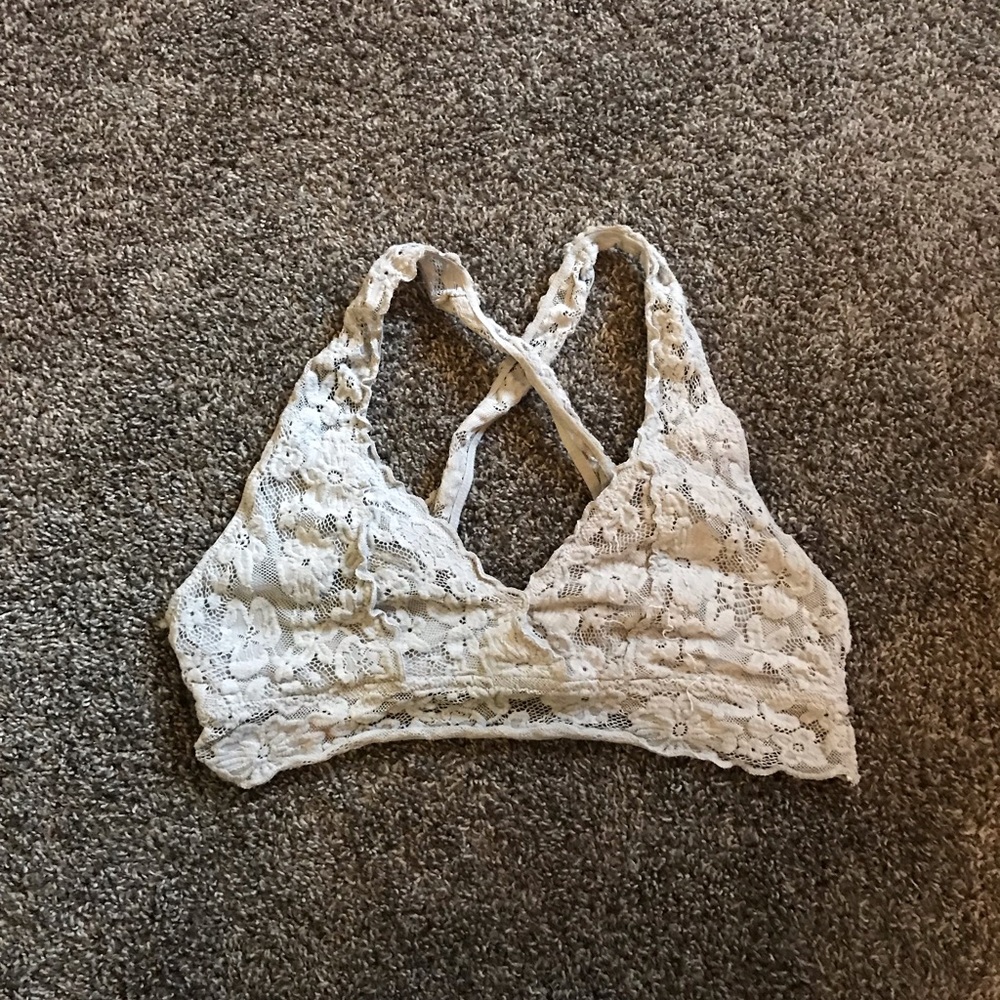 Light Blue No Boundaries Lace Bralette
